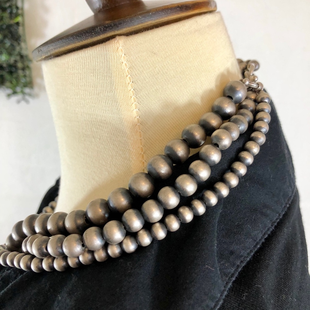 Navajo Pearls (HandMade) Sterling Silver